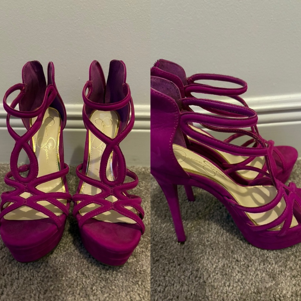Fuchsia High Heels